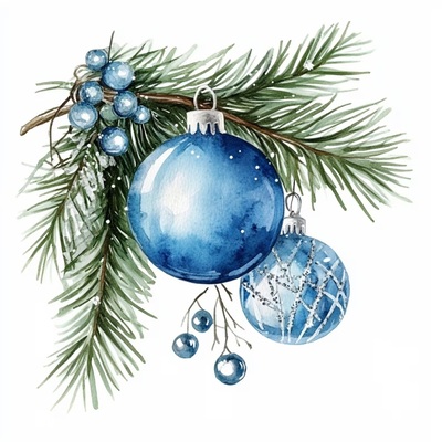 kerstbal-blauw